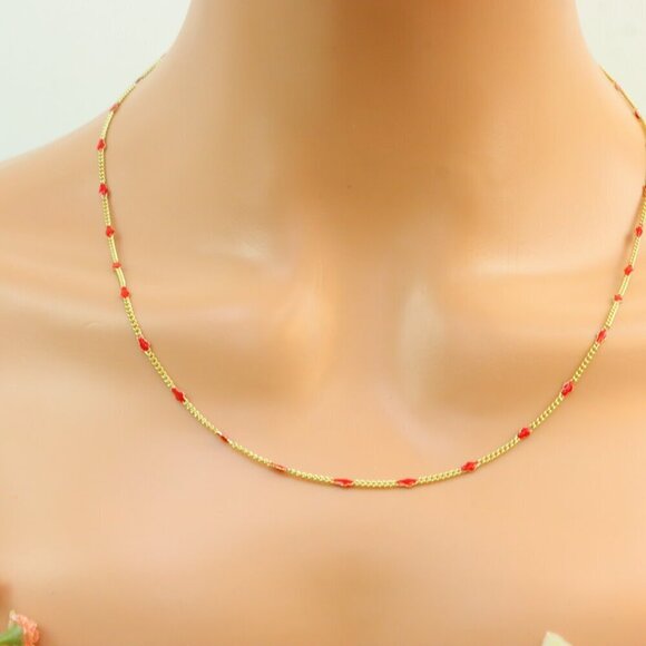 "New Beautiful Design Necklace Chain for Women/Girls, Gift, N736 - Picture 10 of 10